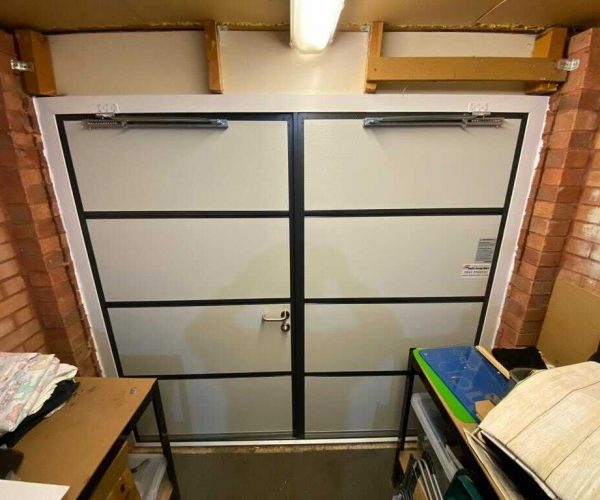 Carteck Insulated Side-hinged Garage Door Fitted in Burgess Hill 4