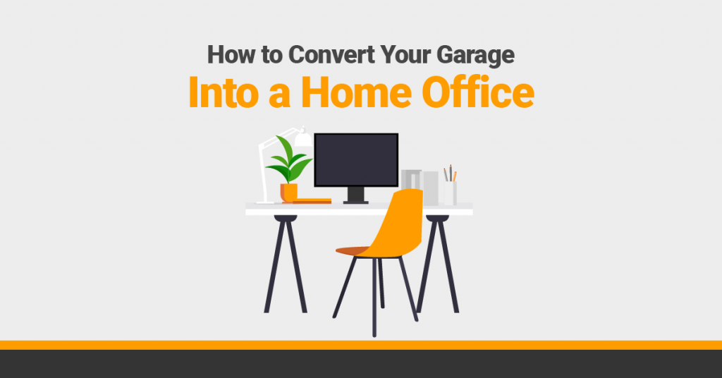 How to convert your garage into a home office