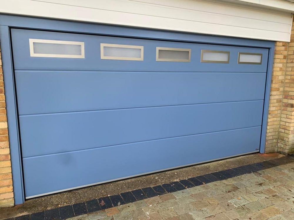 Spitfire S200 Front Door with Matching Carteck Sectional 2