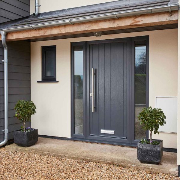 Composite front door