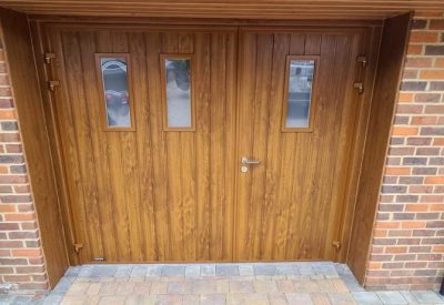 Garage Doors with Pedestrian Access
