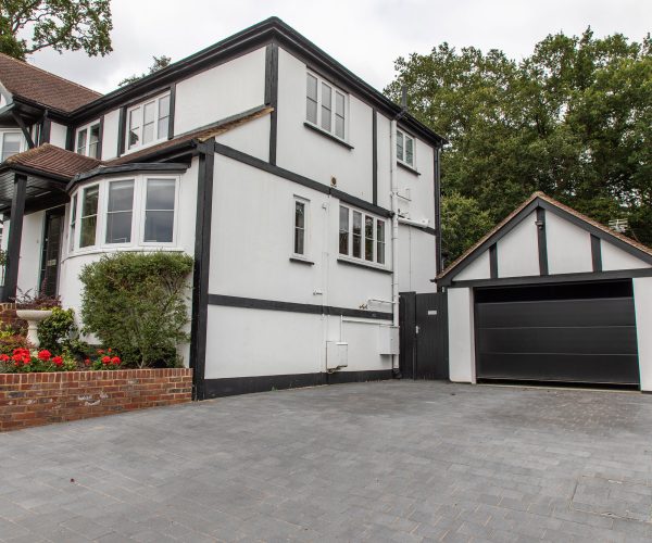 Black Sectional Garage Door 4