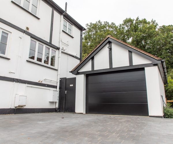 Black Sectional Garage Door 5