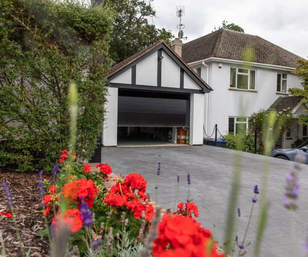 Black Sectional Garage Door 3
