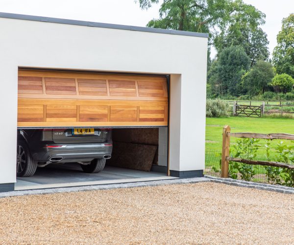 Sectional Timber Garage Door 4