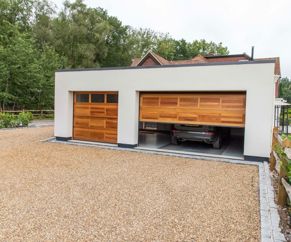 Sectional Timber Garage Door 3