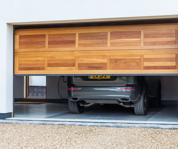 Sectional Timber Garage Door 2