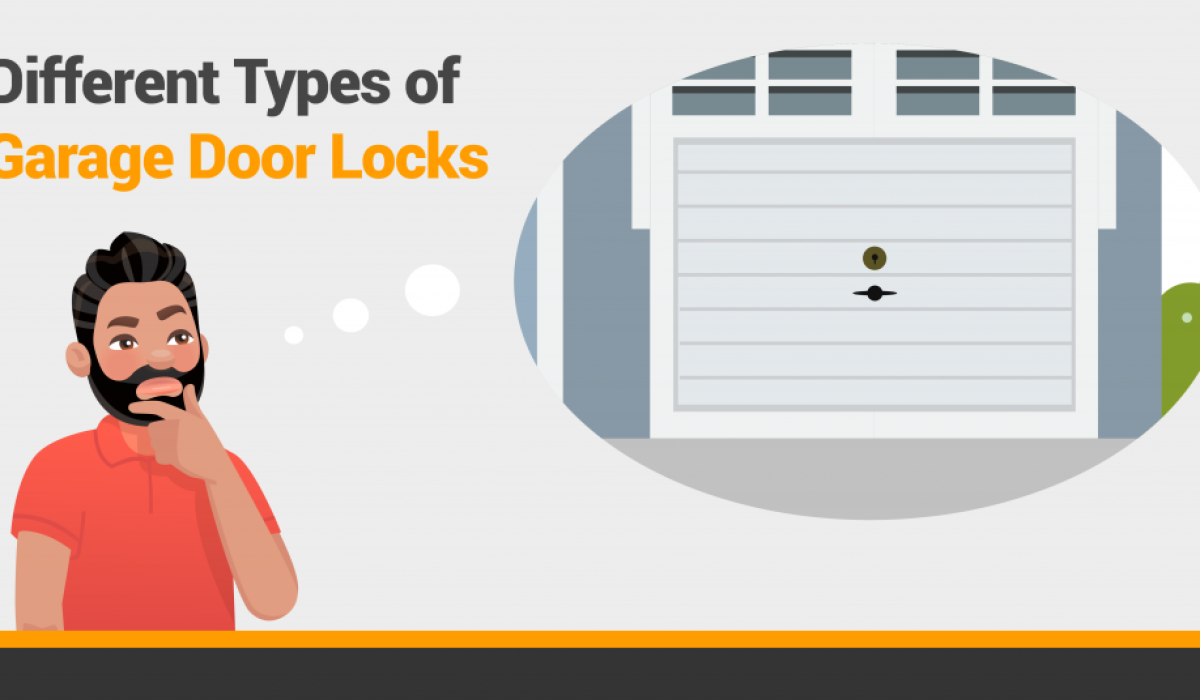 Different types of garage door locks