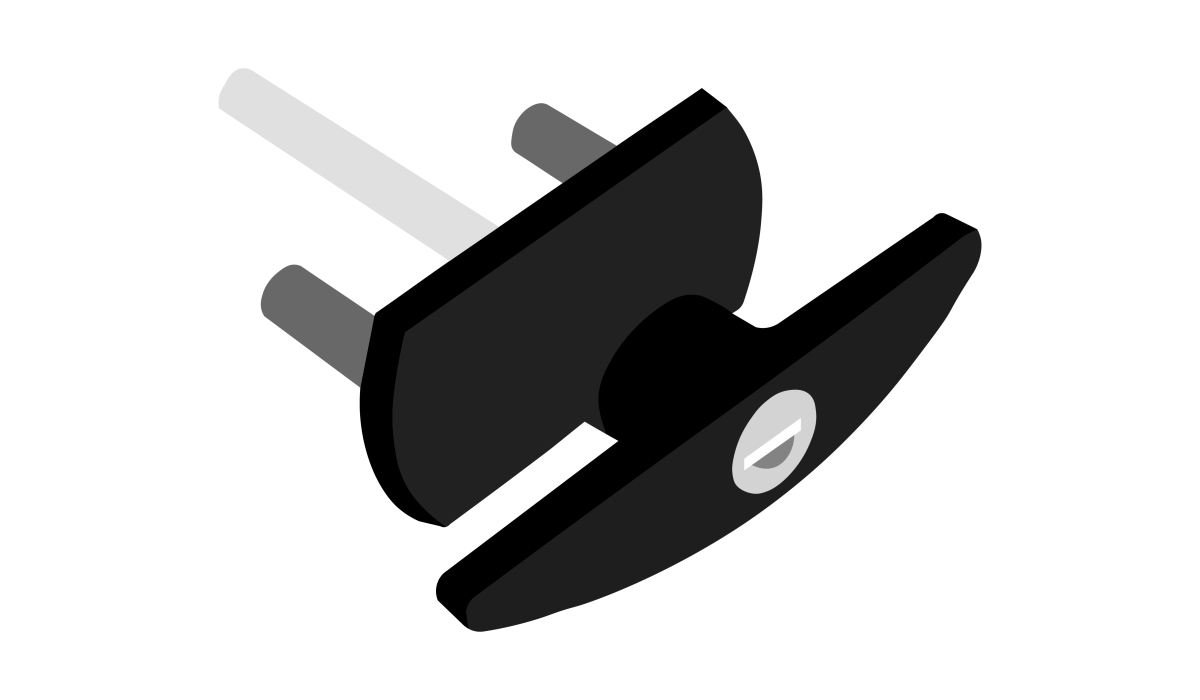 T handle lock