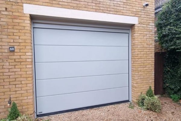 Insulated Sectional Garage Door for Home gym