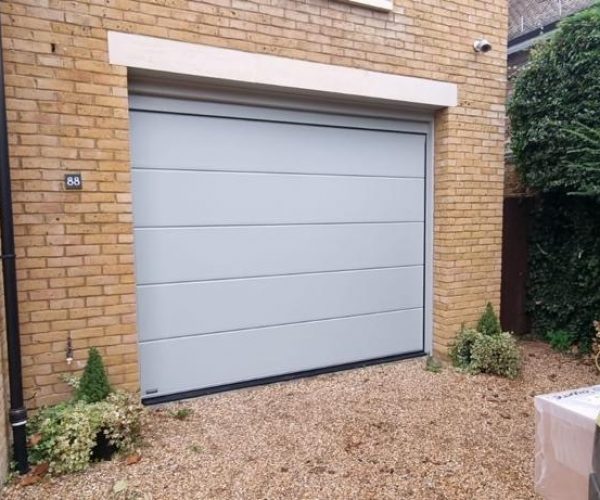 Insulated Sectional Garage Door for Home gym 3