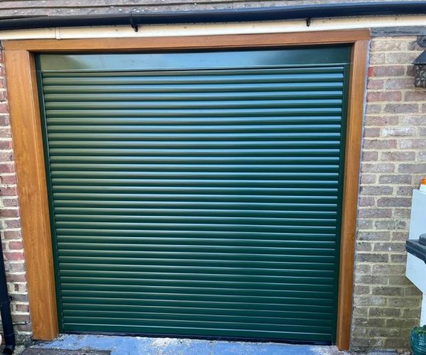 Green Roller Garage Door 4