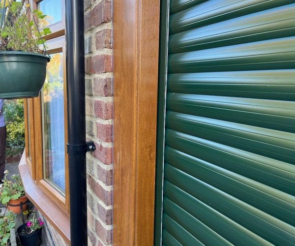 Green Roller Garage Door 5