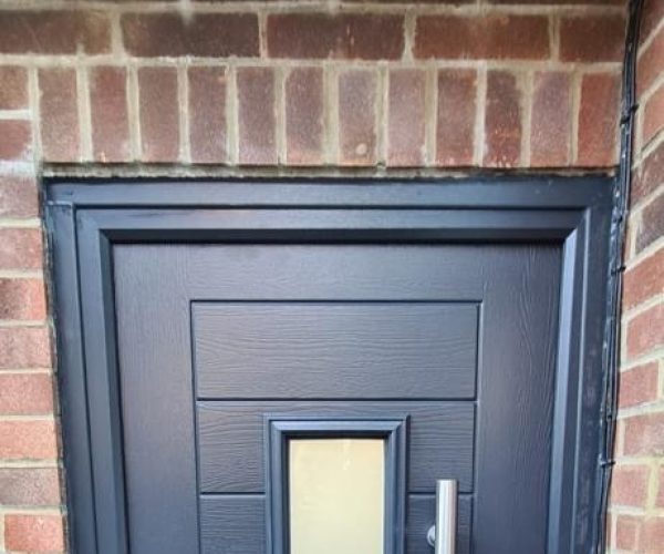 Black composite Front Door 2
