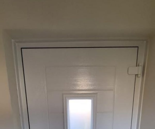 Black composite Front Door 3