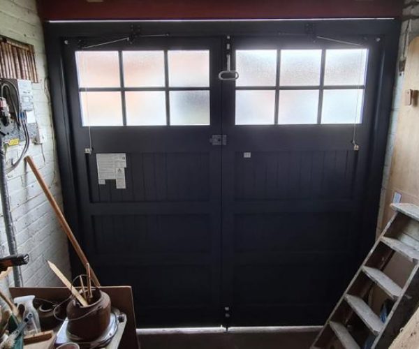 Secure Side Hinged Garage Door 4