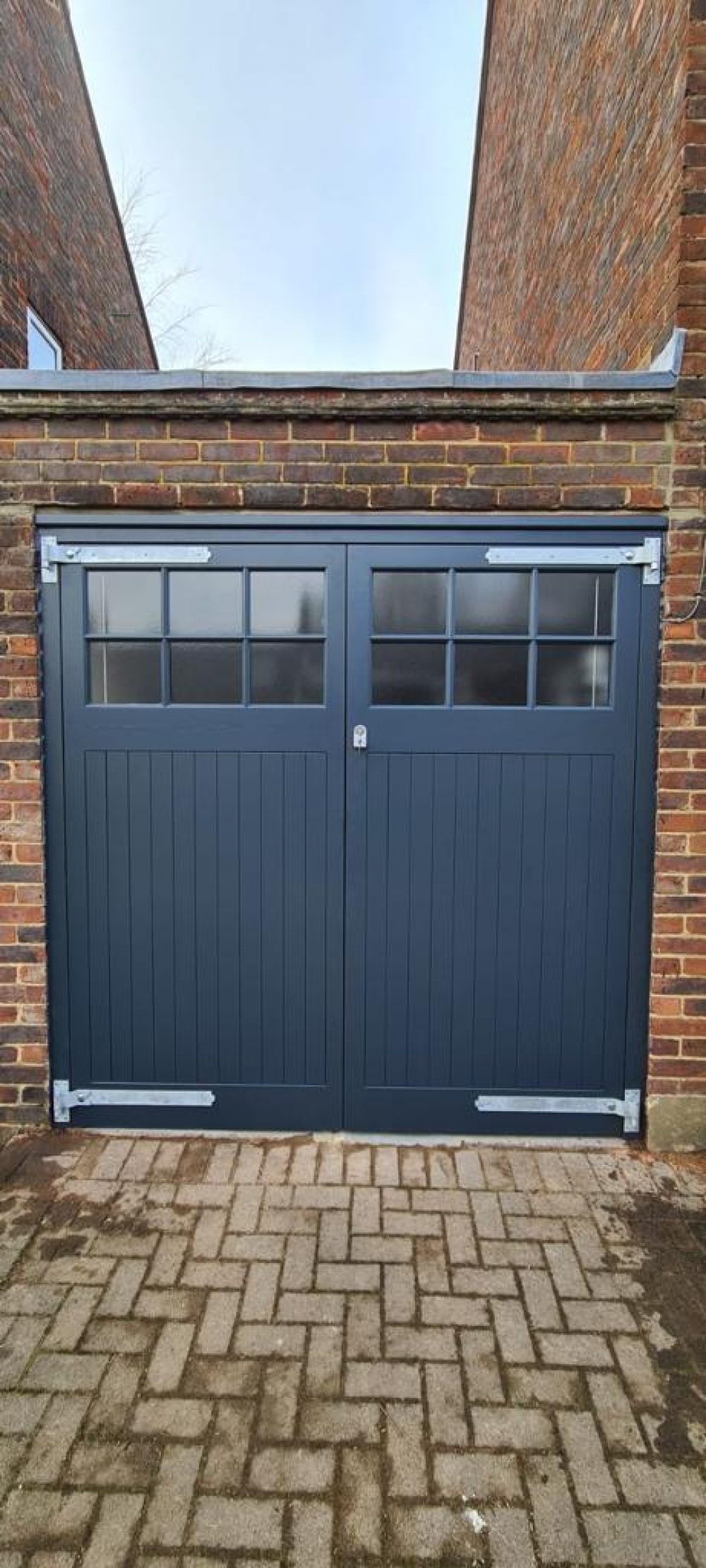 Secure Side Hinged Garage Door 1