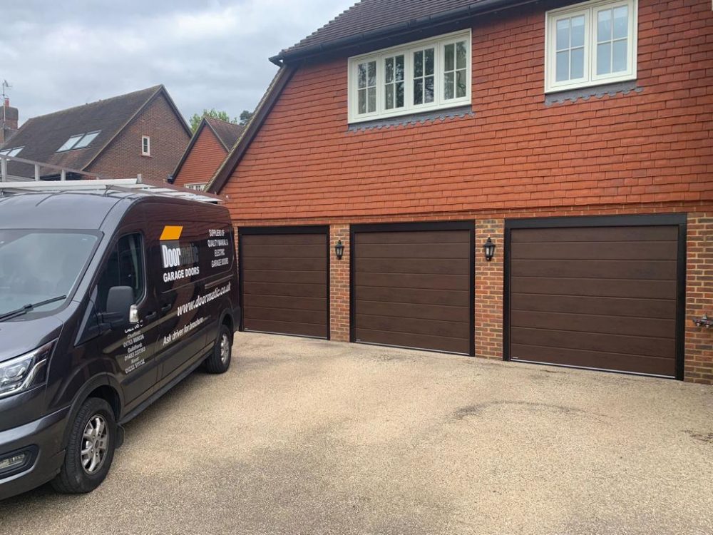 3 Timber Sectional Garage Doors 1