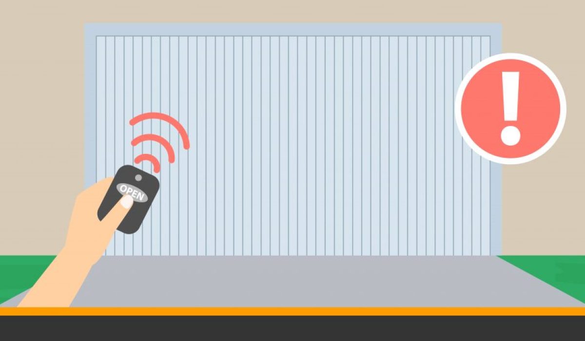 Garage door wont open or close