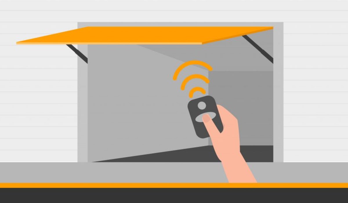 Automating an up and over garage door