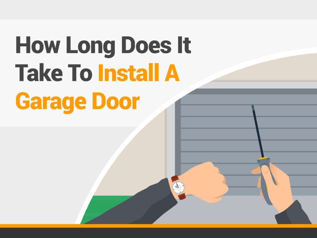 How long does it take to install a garage door