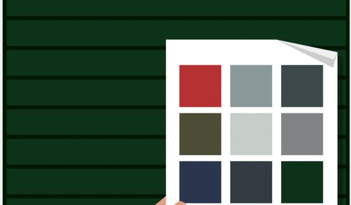 Garage door colour tips