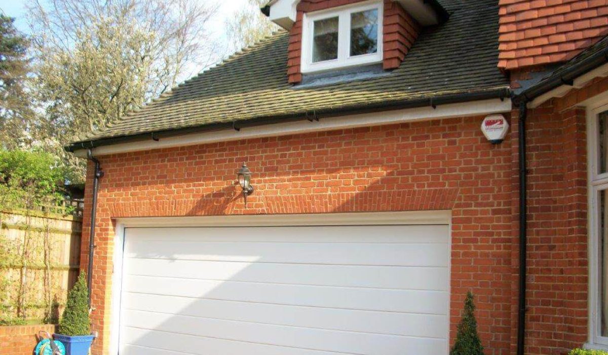 Refresh your home with a white garage door