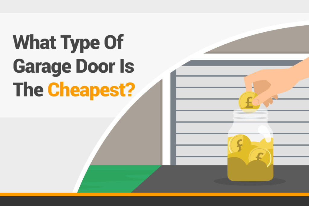 What type of garage door is the cheapest?