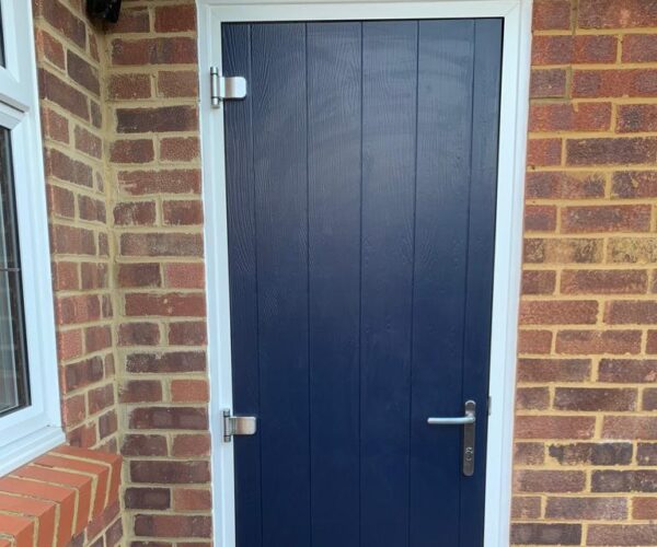 Matching Garage Door, Side Door and Front Door 2