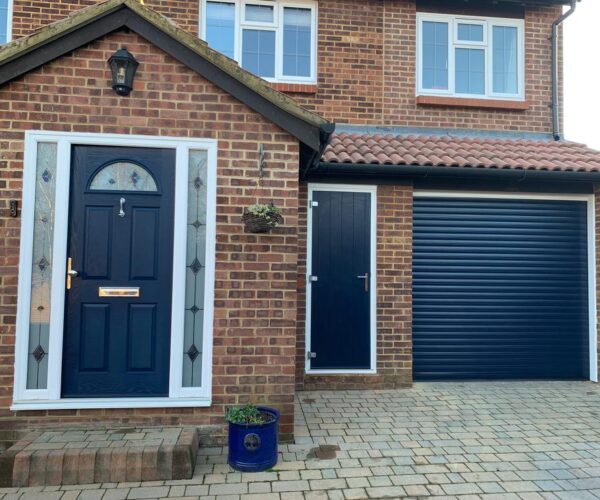 Matching Garage Door, Side Door and Front Door 4