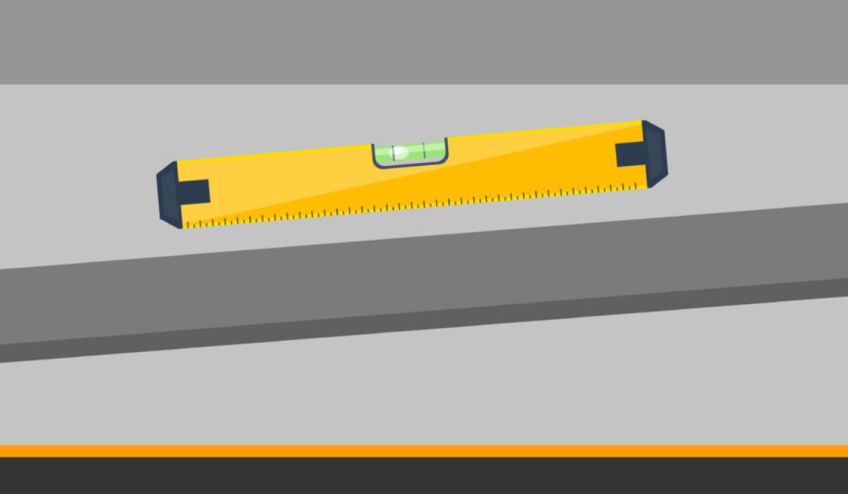 The garage door track must be aligned properly for it to function