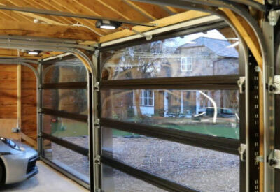 Teckentrup CarTeck SLX Glass Garage Door With Full Width Glazing