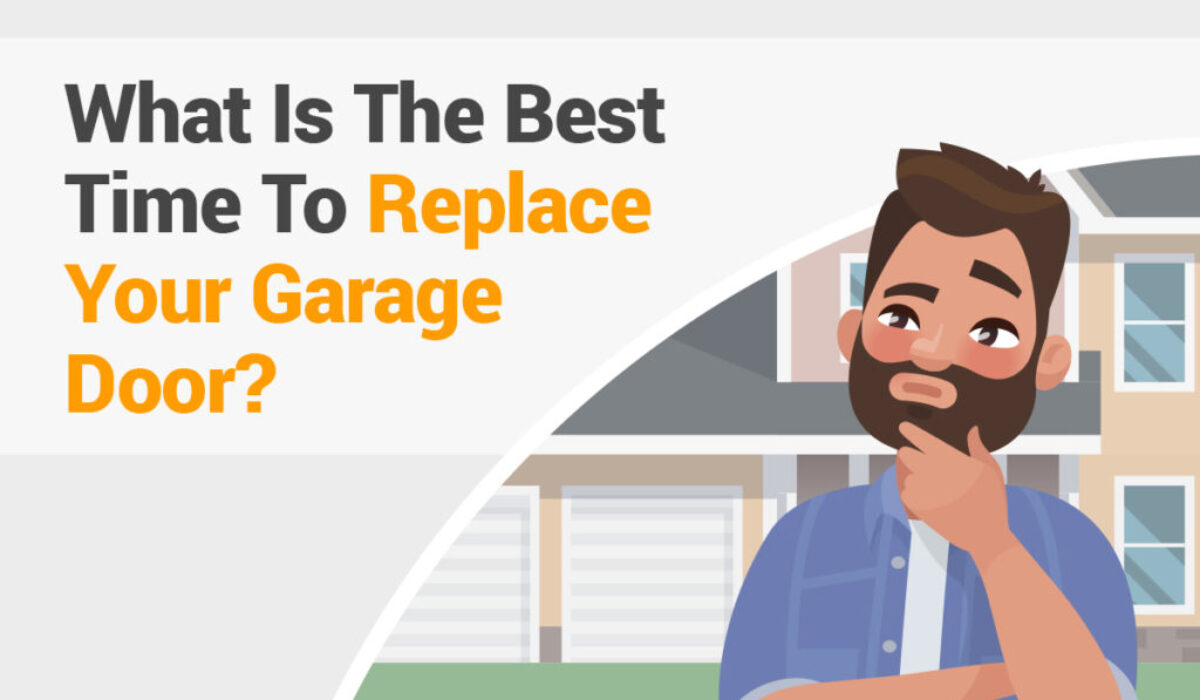 What is the best time to replace your garage door?
