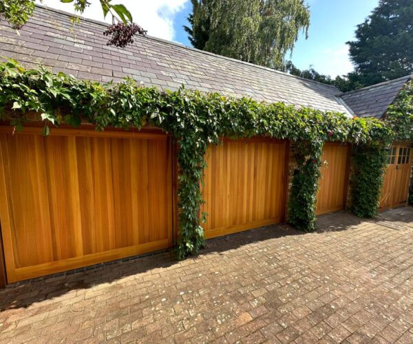 Matching Timber Garage Doors 3