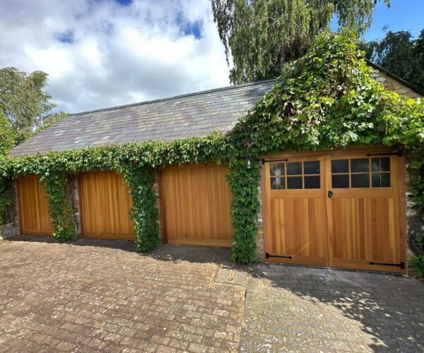Matching Timber Garage Doors 4