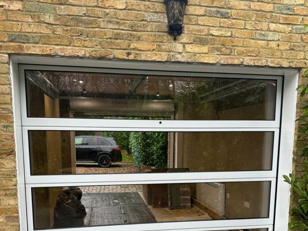 Glass Garage Doors Installations 2