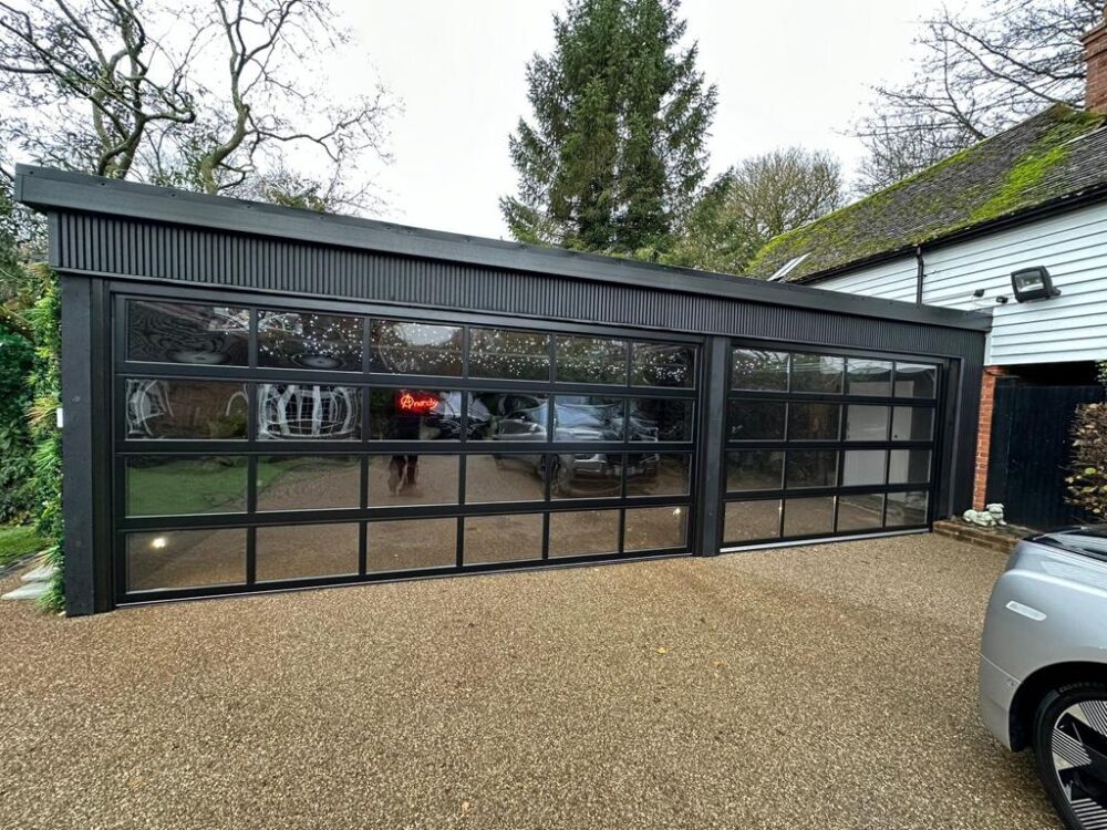 Glass Garage Doors Installations 3