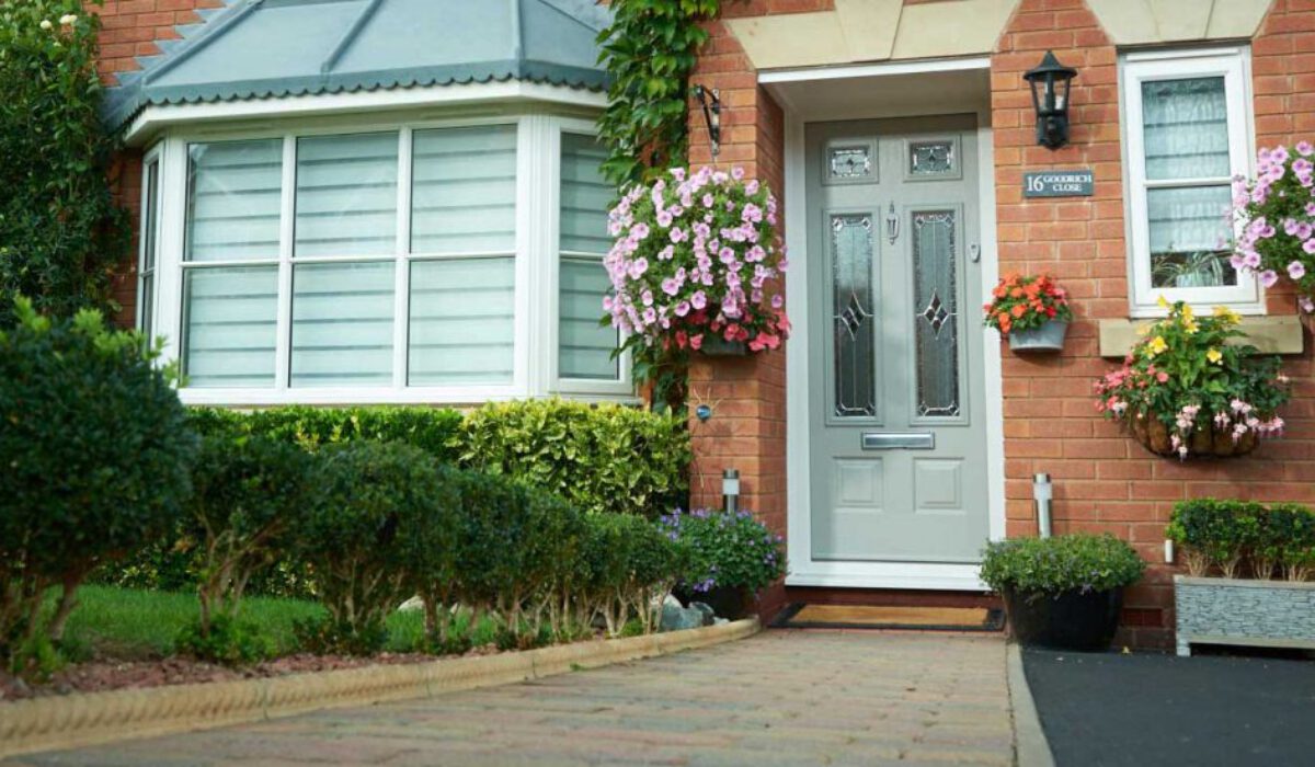 What is a composite front door?