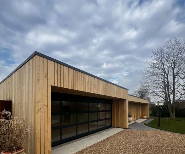 Double Glass Garage Door fitted 3