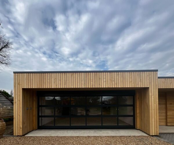 Double Glass Garage Door fitted 5