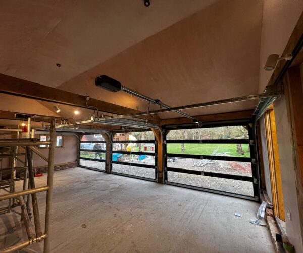 Triple Glass Garage Door 4