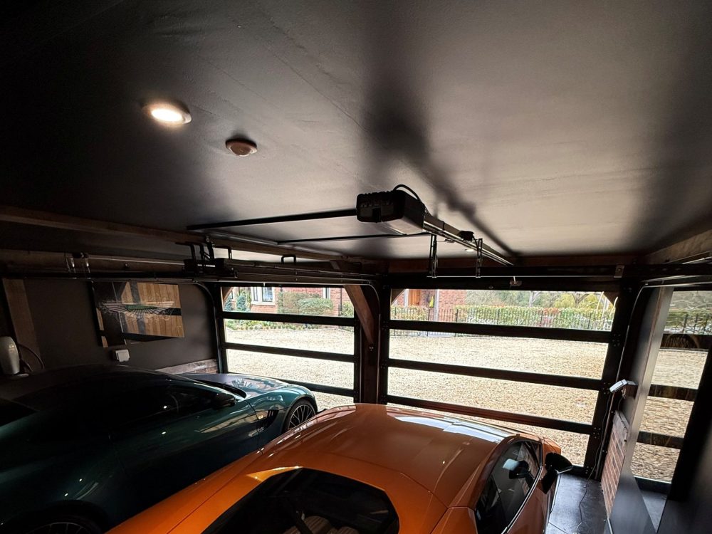 Glass Garage Door Installation 2